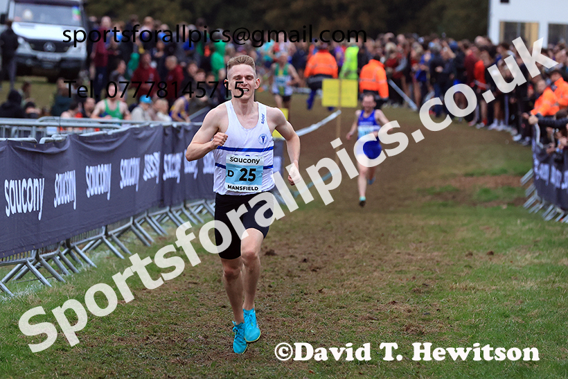 Senior Mens 2024 National Cross Country Relays, Berry Hill Park, Mansfield.   Photo: David T. Hewitson/Sports for All Pics
